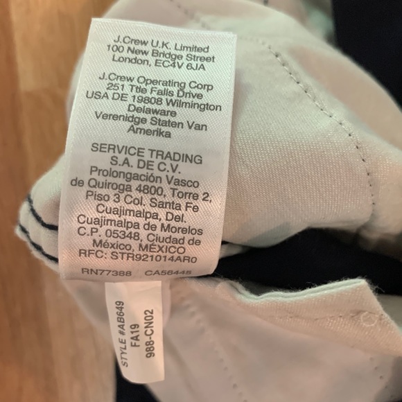 Vintage straight pant in polka-dot stretch chino - Picture 13 of 14